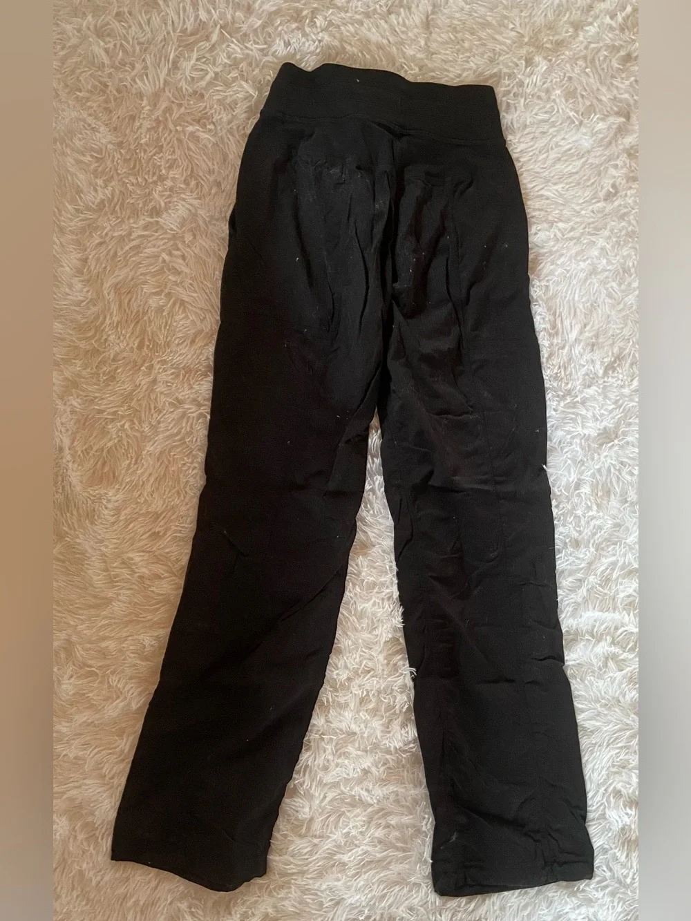 Lululemon Black Dance Studio Pants, Size 2, EUC - Picture 3 of 4